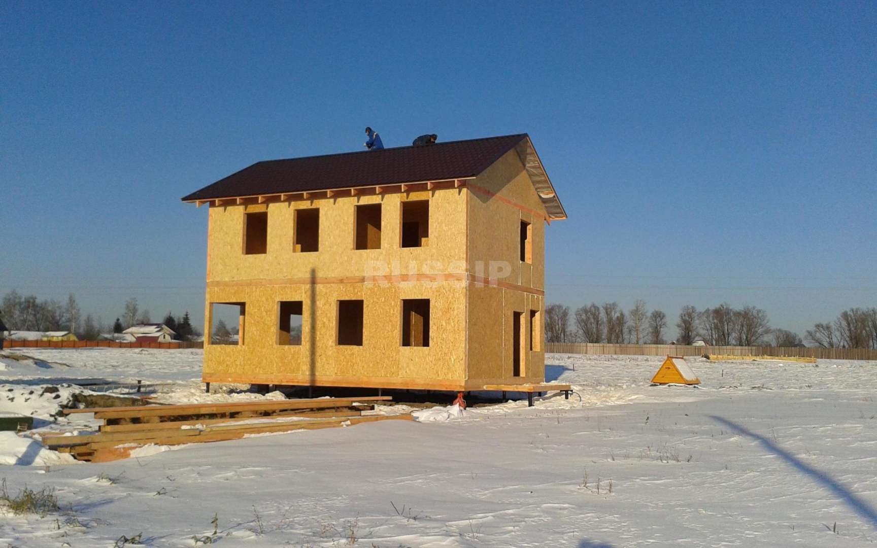Руссип проекты домов из сип панелей