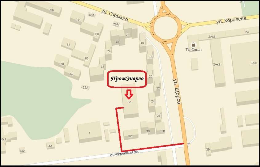 Белгород карта архиерейская